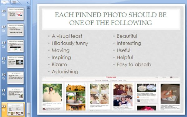 Pinterest as a Listbuilder Slide2
